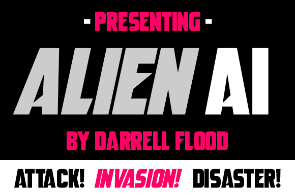 Alien AI Font: A Modern Sci-Fi Style for Impactful Design