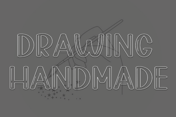 Drawing Handmade Font