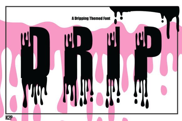 Dripx Font: A Thick, Authentic Display Typeface for Real-World Design Needs
