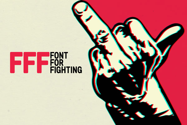 Font for Fighting: A Typeface Built for Clarity, Not Compromise