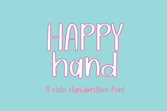 Happy Hand Font