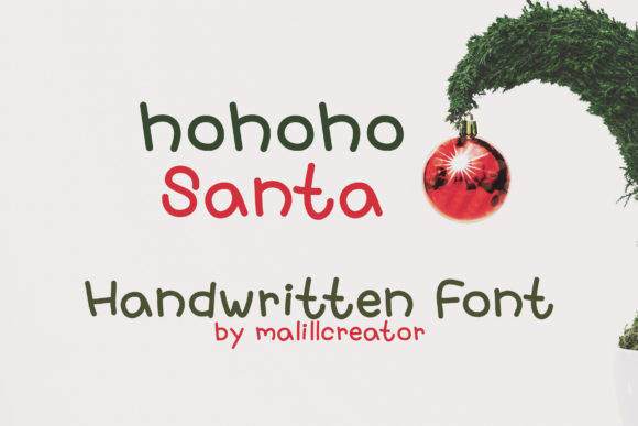 Hohoho Santa Font