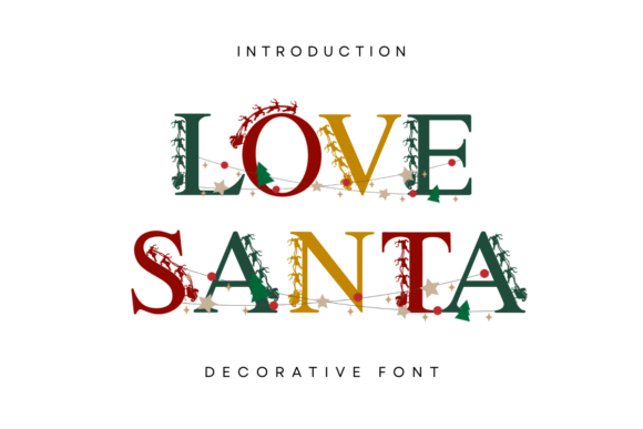 Love Santa Font: A Festive, Functional Choice for Handcrafted Joy