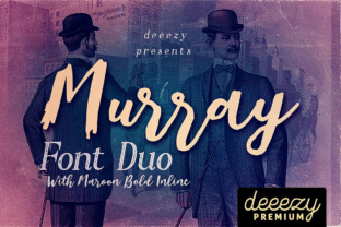 Murray Script Font Duo: Where Hand-Drawn Authenticity Meets Gritty Serif Authority
