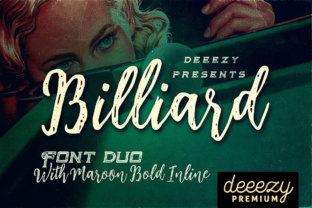 Reviving the Past, Designing the Future: The Billiard Font Duo for Modern Creators