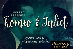 Romeo Juliet Font Duo for Retro and Vintage Design Projects