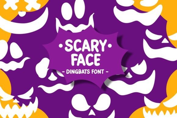 Scary Face Font: Halloween Design Made Spooky