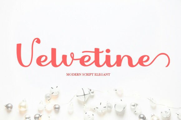 Velvetine Font: When Elegant Calligraphy Meets Practical Design
